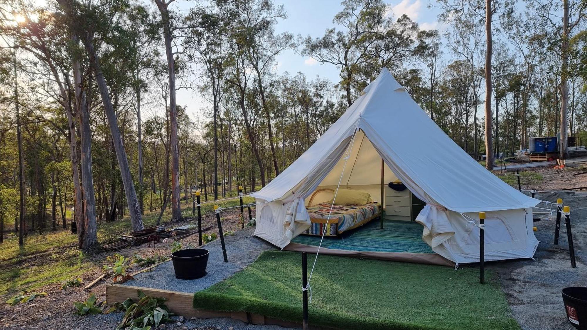 Linga Longa Spiritual Retreat Apartment Curra Bagian luar foto