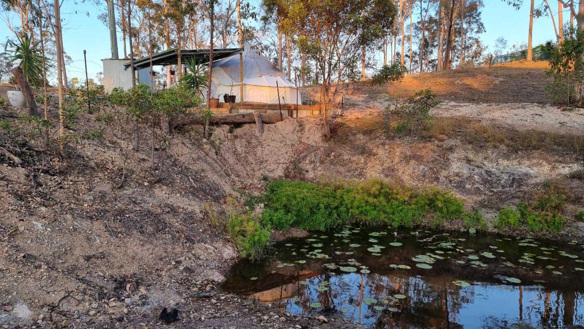 Linga Longa Spiritual Retreat Apartment Curra Bagian luar foto