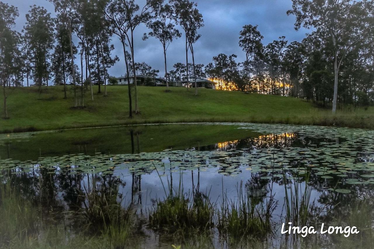 Linga Longa Spiritual Retreat Apartment Curra Bagian luar foto